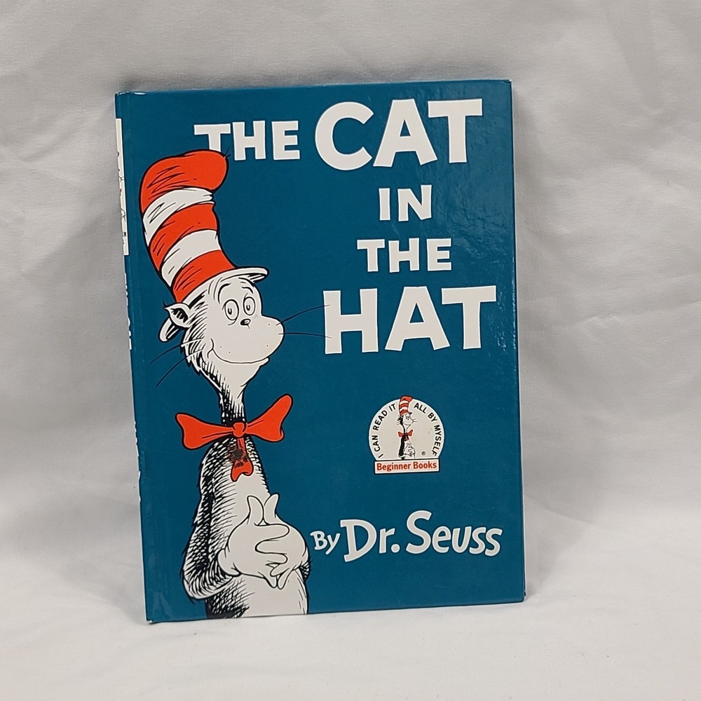 Dr. Seuss The Cat in the Hat Hardcover Random House Illustrated Beginner Books